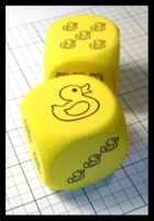 Dice : Dice - 6D - Koplow Yellow Foam Duck Dice - Gen Gon Aug 2014